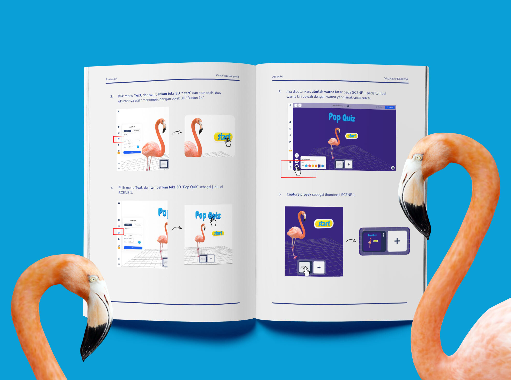 Assemblr EDU Modul for student and teacher or tutor